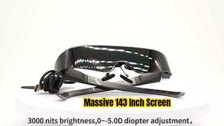 Dev 143 İnç AR Gözlük 1080p HDMI