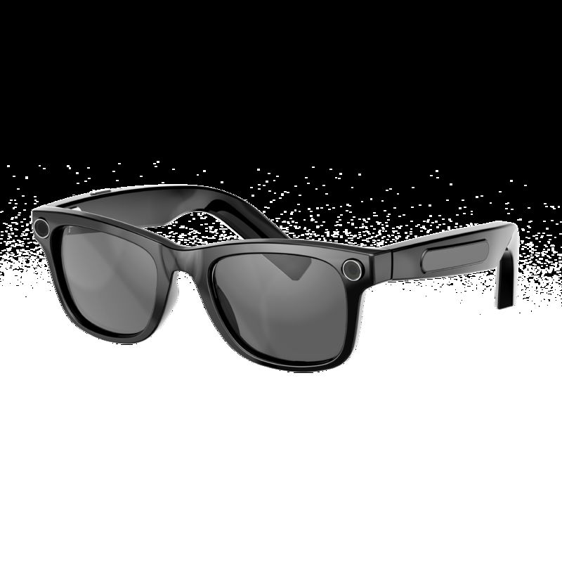 Tip C şarj portu, Wifi Bluetooth, 8MP kamera ile AI akıllı gözlükler