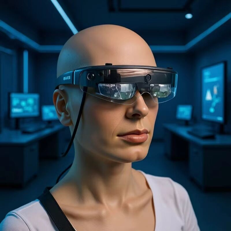 1080P OLED AR Akıllı Gözlükler, 43° FOV ve 3000 nit parlaklık ile sürükleyici artırılmış gerçeklik deneyimi için