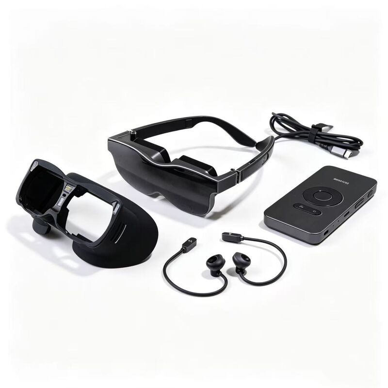 70° Ultra Büyük FOV 1920*1080 çözünürlüğü ve USB-C bağlantılı VR/AR Akıllı Gözlükler
