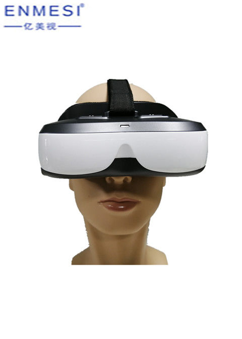 Android 5.1 VR 3D VR Gözlük 1080P LCD Ekran Ayarlanabilir Video İçin Öğrenci Mesafesi