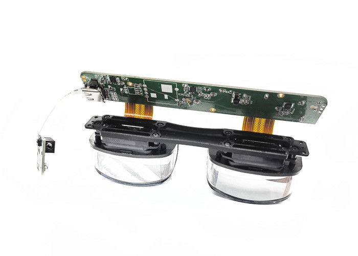 AR / VR için Küçük 18mm Çıkış Öğrenci Oled Mikro Ekran Yüksek Parlaklık 3000 Nits 0.7 İnç