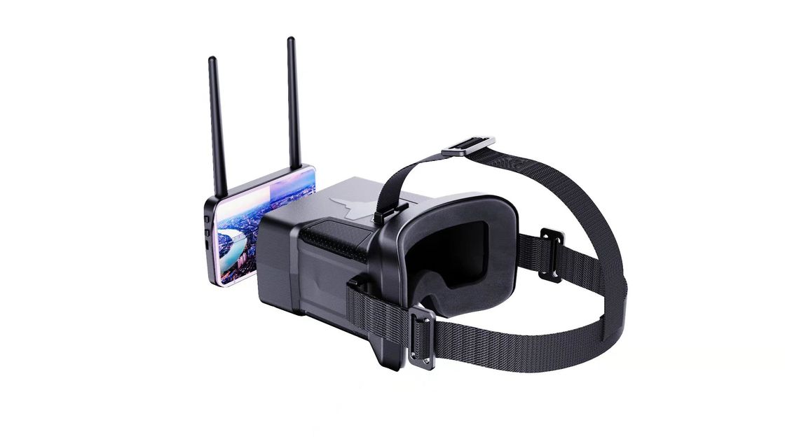 0-120 Derece FOV 48 Kanal TFT Ekranı FPV 4,3 inçlik ekranlı Drone gözlükleri