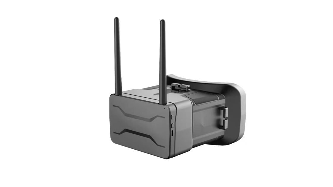 0-120 Derece FOV 48 Kanal TFT Ekranı FPV 4,3 inçlik ekranlı Drone gözlükleri