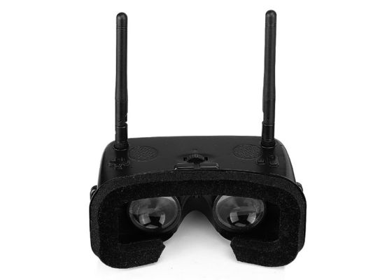 Ayarlanabilir IPD FPV Drone Video Gözlükleri TFT LCD İki Ekran 2 İnç 5.8G Frekans
