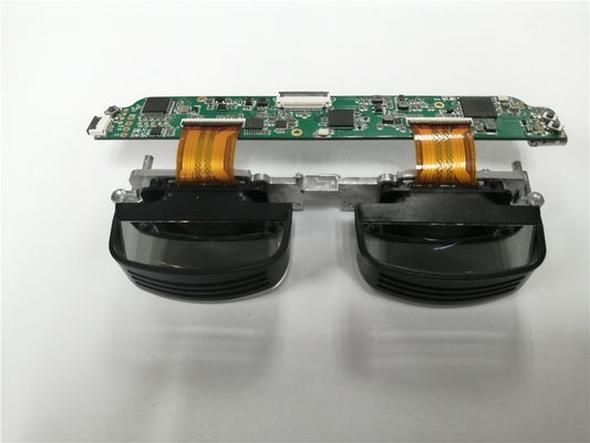 Yeni Mikro Ekran Modülü Sanal Gerçeklik AR Kask Gözlükleri TYPE-C ile 0,7'' OLED Ekran